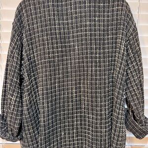 Black and cream Shacket